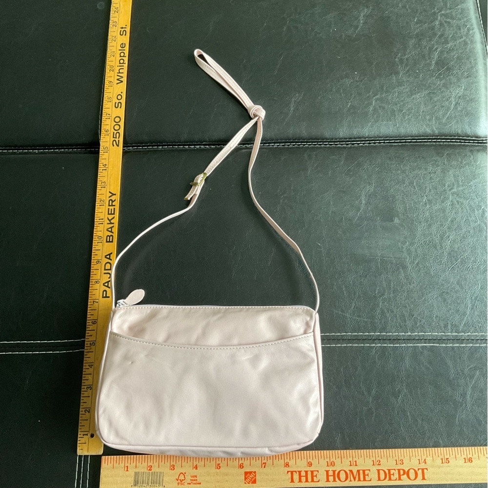 Bill Dorf vintage 1970’s pastel pink shoulder bag.
